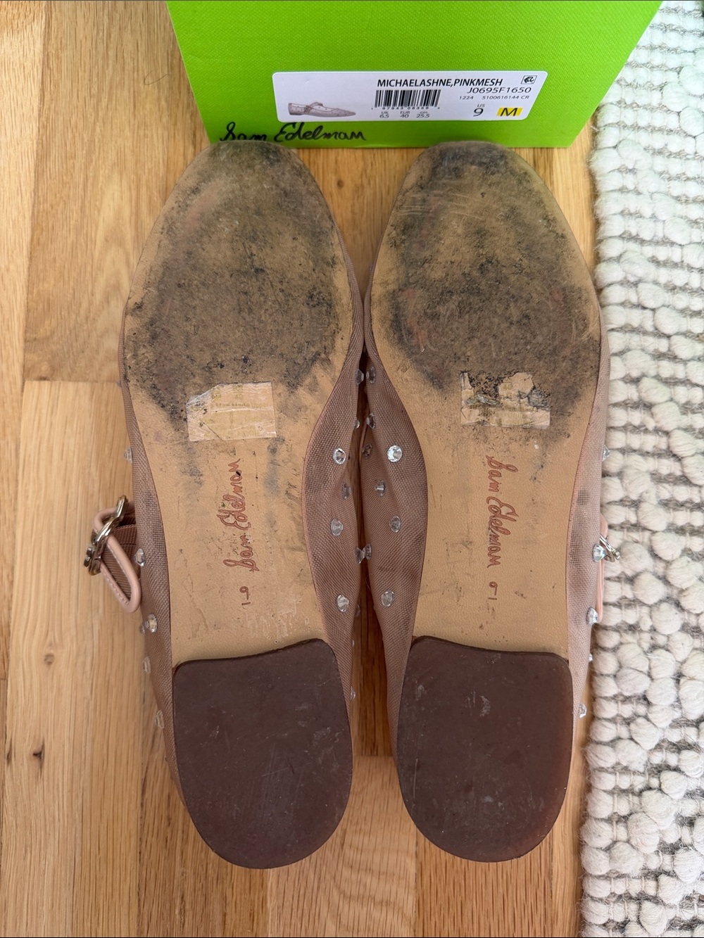 Sam Edelman Michaela Studded Mary Jane Flats - Picture 7 of 7